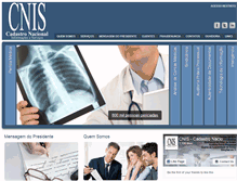 Tablet Screenshot of cnis.com.br